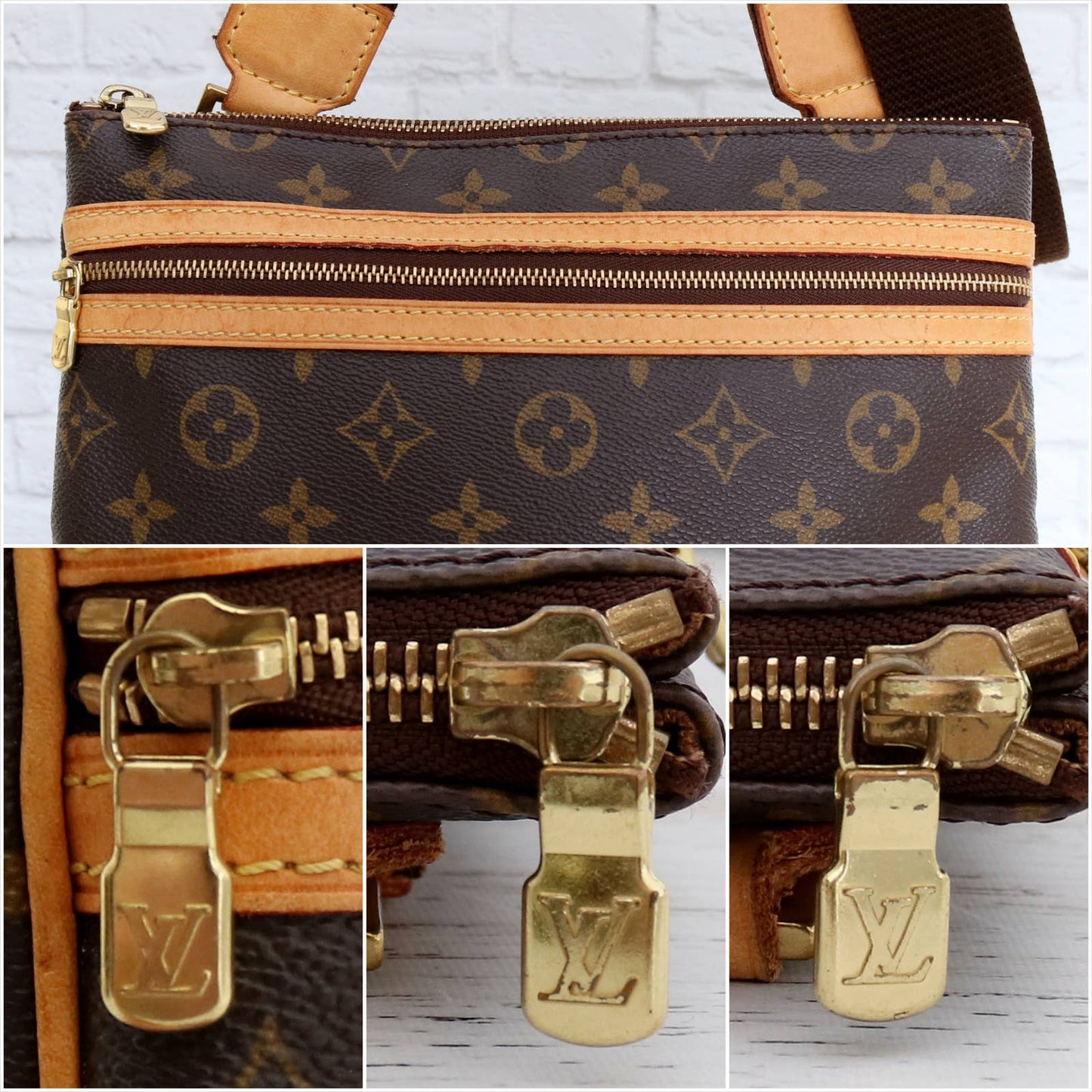 Louis Vuitton Pochette Bosphore Monogram Crossbody