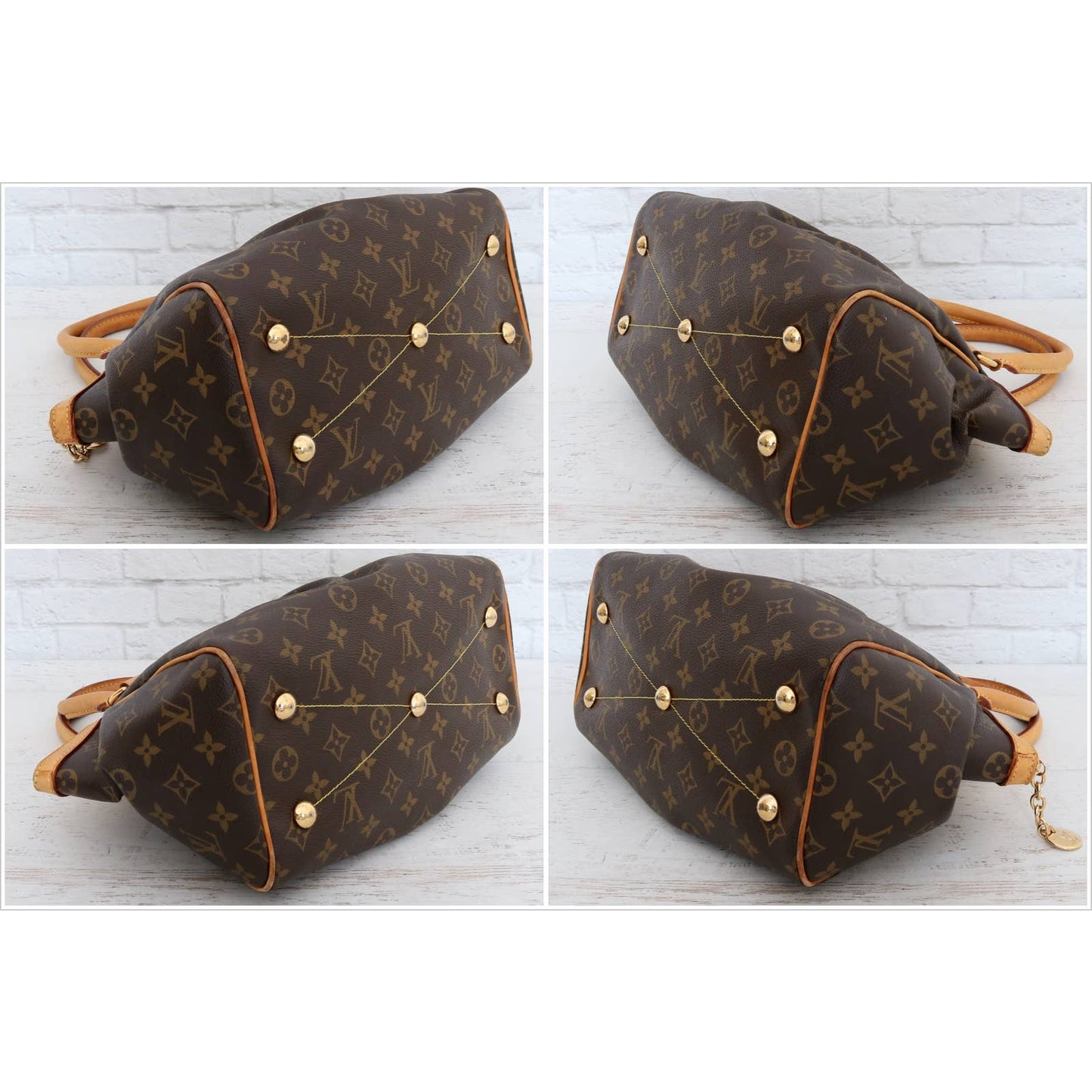 Louis Vuitton Tivoli PM Monogram Handbag Satchel