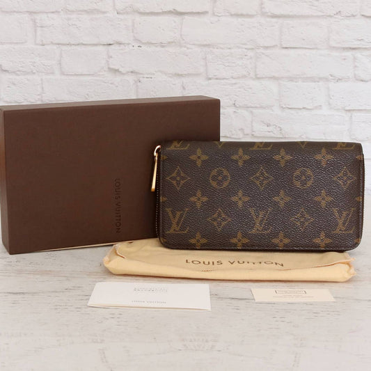 Louis Vuitton Zippy Wallet Monogram Brown