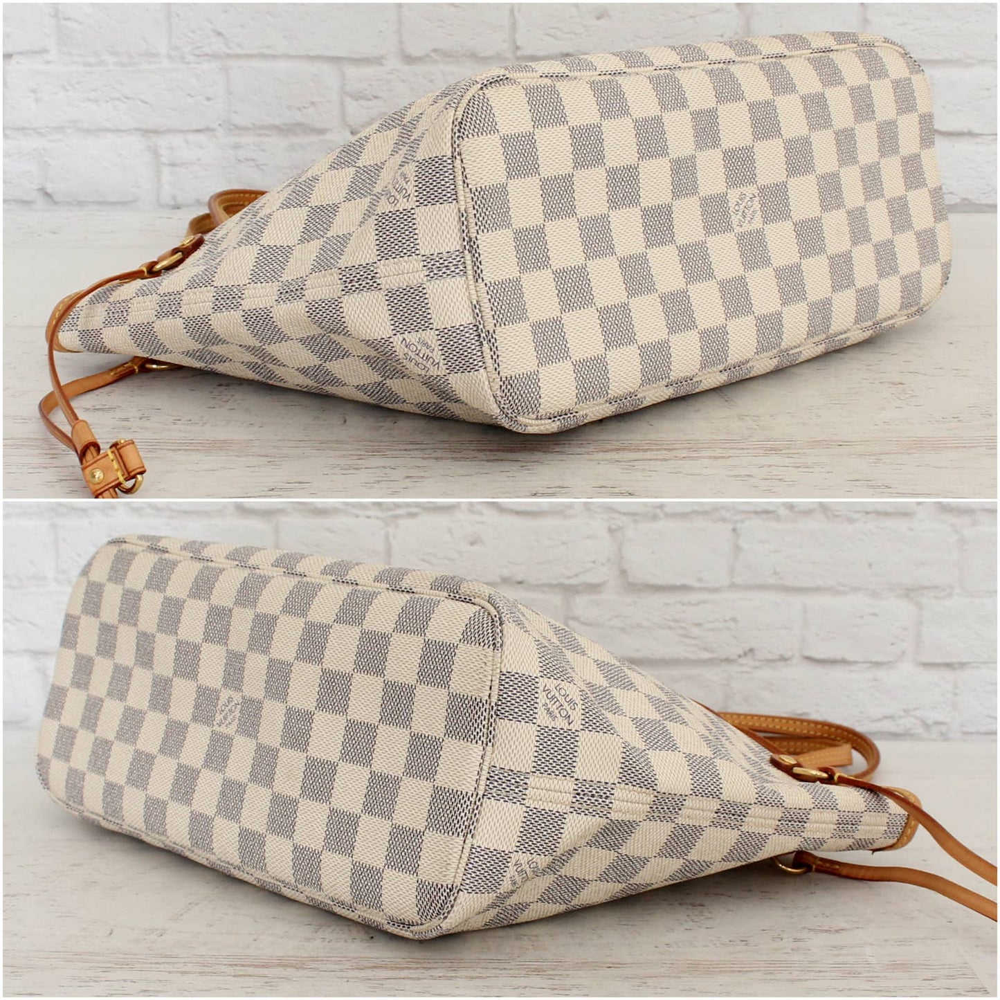 Louis Vuitton Neverfull PM Damier Azur Small Tote