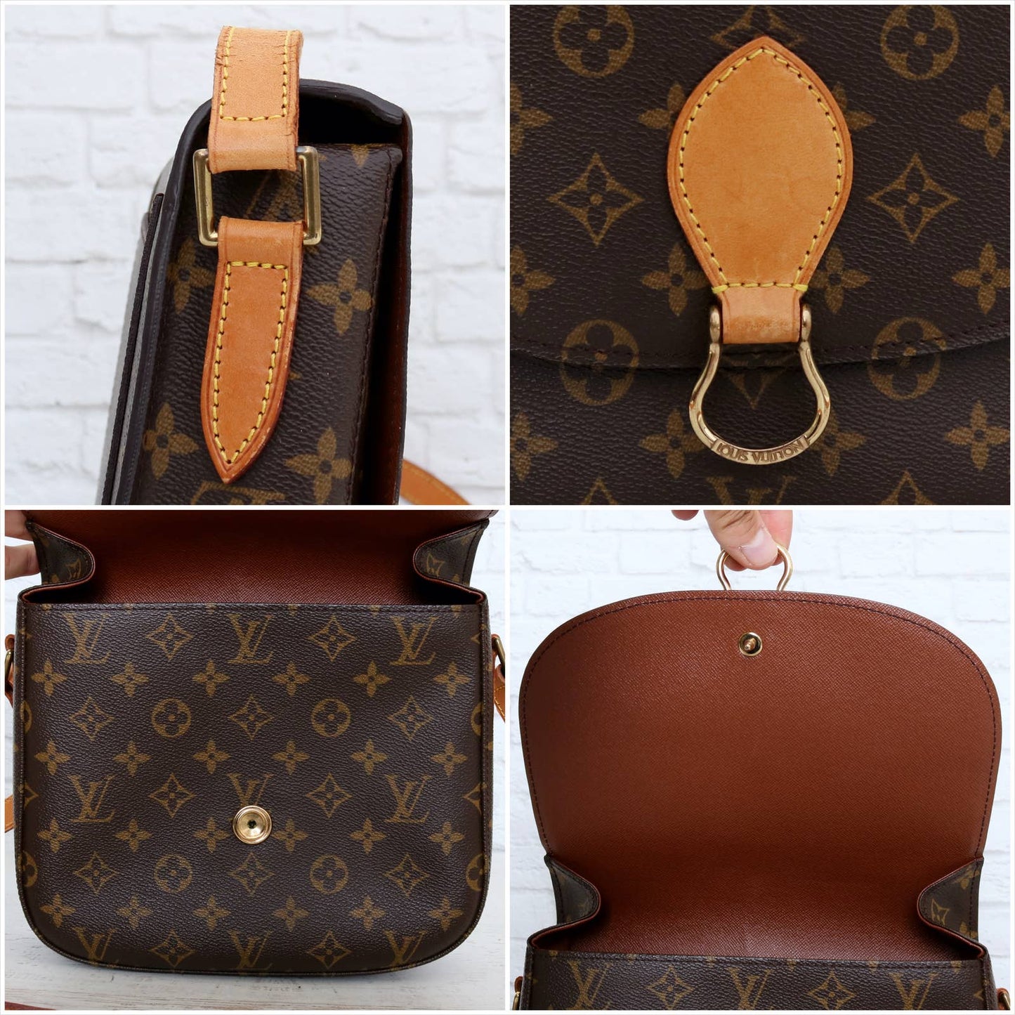 Louis Vuitton Saint Cloud GM Monogram Crossbody