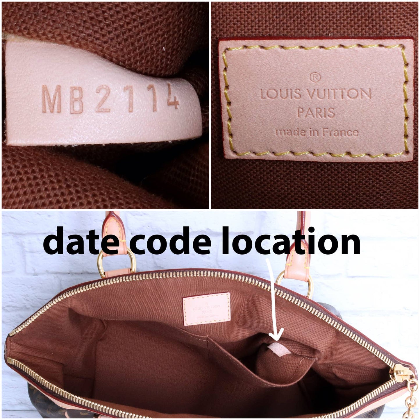 Louis Vuitton Tivoli PM Monogram Like New Dust Bag & Box