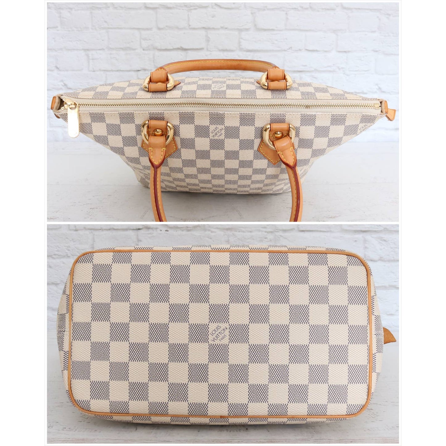 Louis Vuitton Saleya PM Tote Damier Azur Satchel