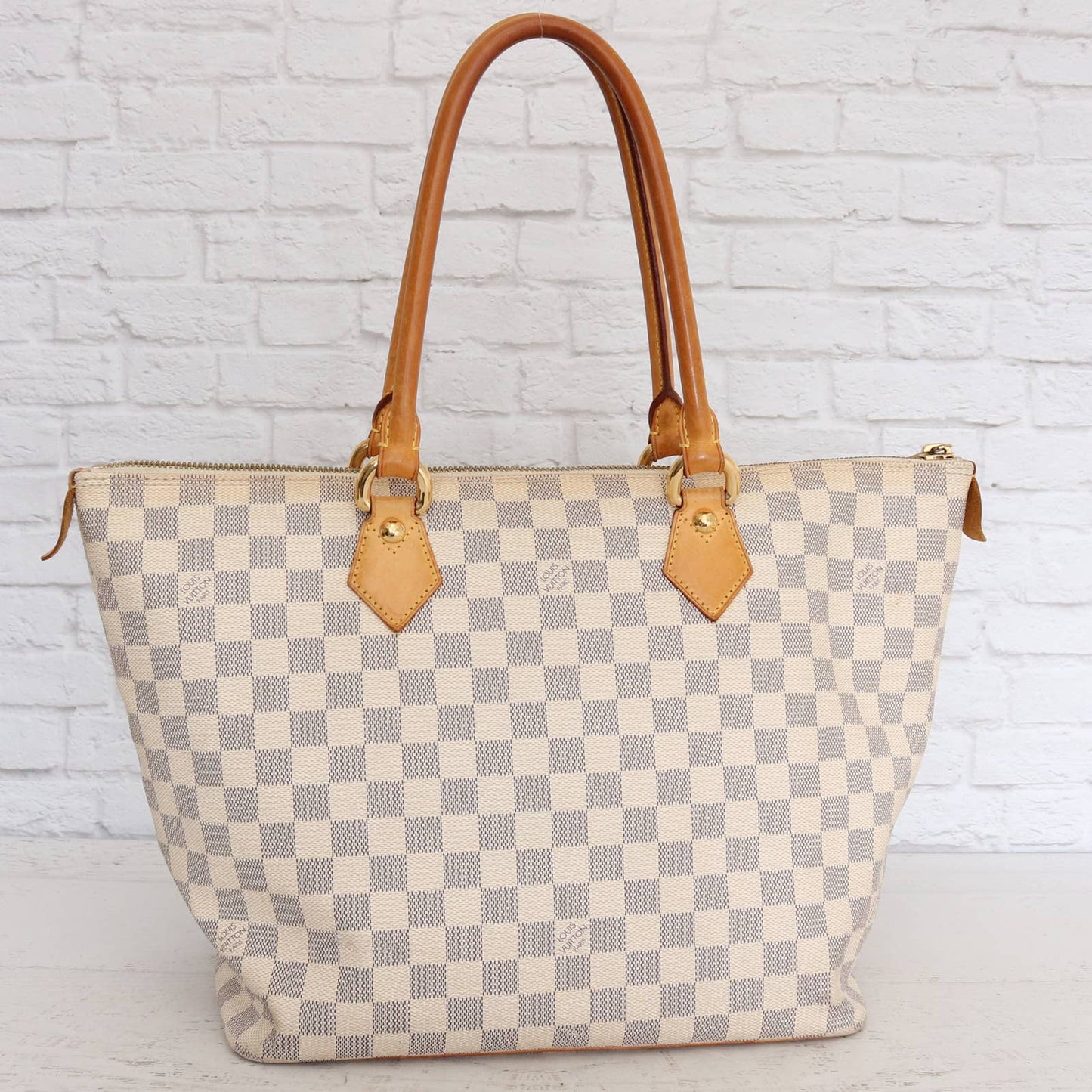 Louis Vuitton Saleya MM Damier Azur Tote