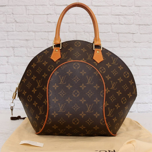 Louis Vuitton Ellipse MM Monogram Satchel