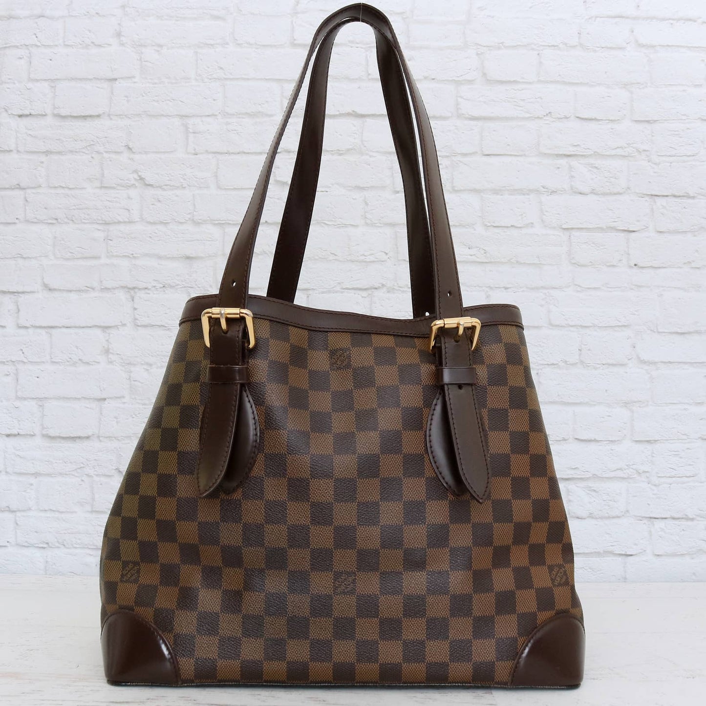 Louis Vuitton Hampstead MM Damier Ebene Tote