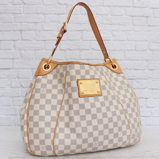 Louis Vuitton Galliera PM Damier Azur Shoulder Bag