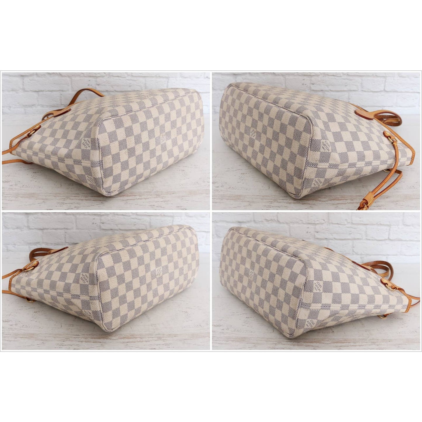 Louis Vuitton Neverfull PM Damier Azur Small Tote