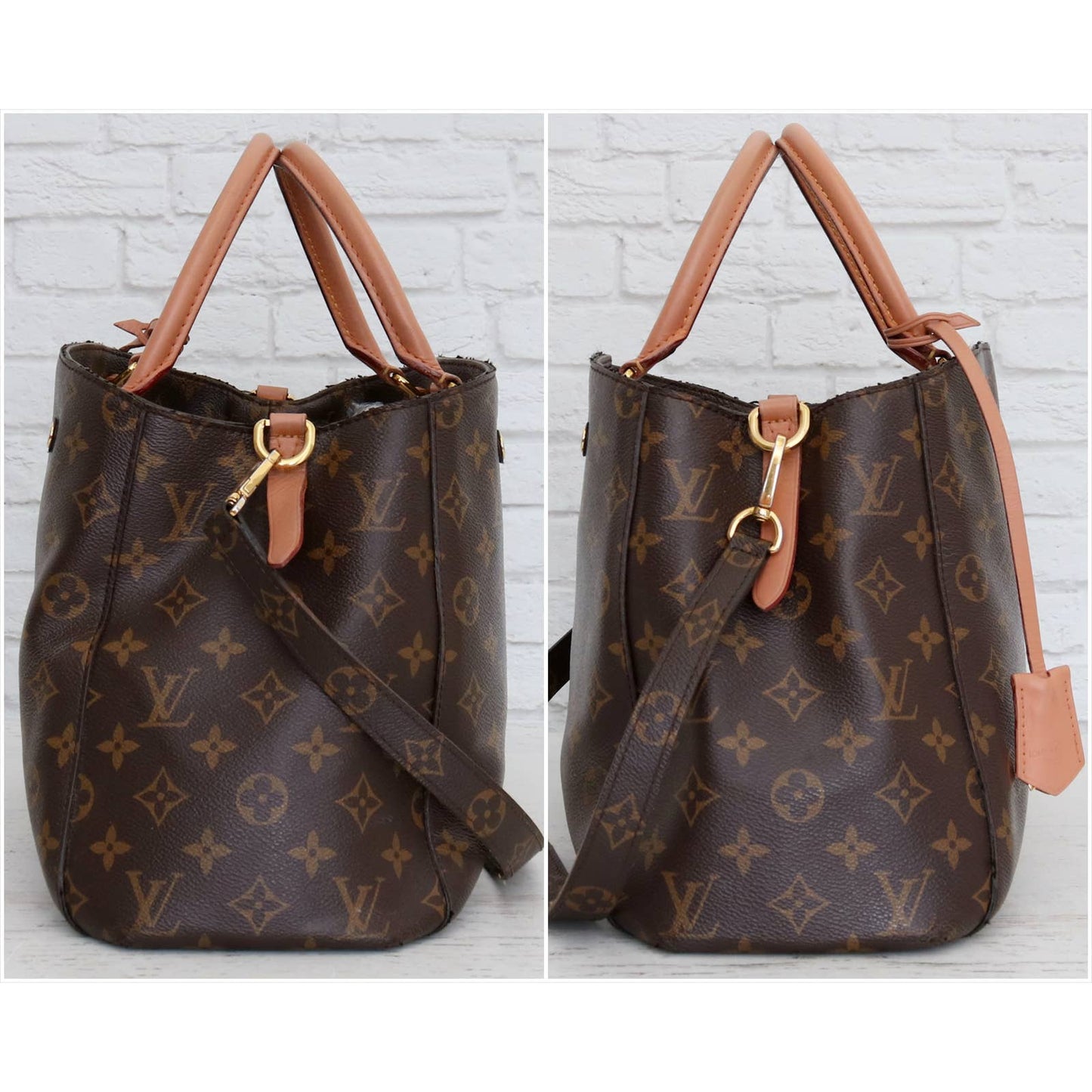 Louis Vuitton Montaigne MM Monogram Satchel & Shoulder Bag