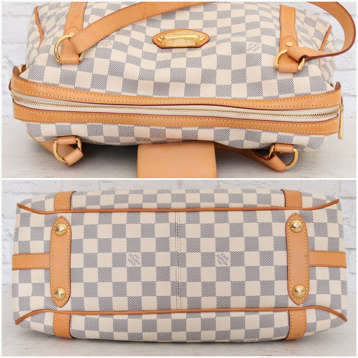 Louis Vuitton Stresa PM Damier Azur Shoulder Bag