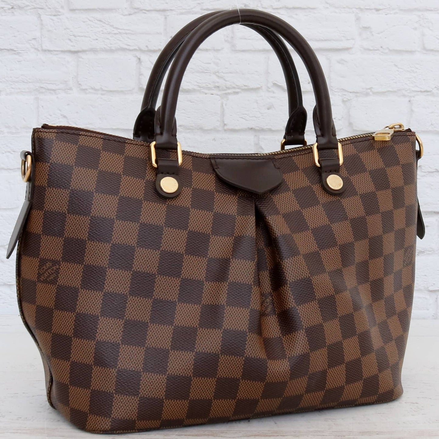 Louis Vuitton Siena PM Damier Ebene Satchel