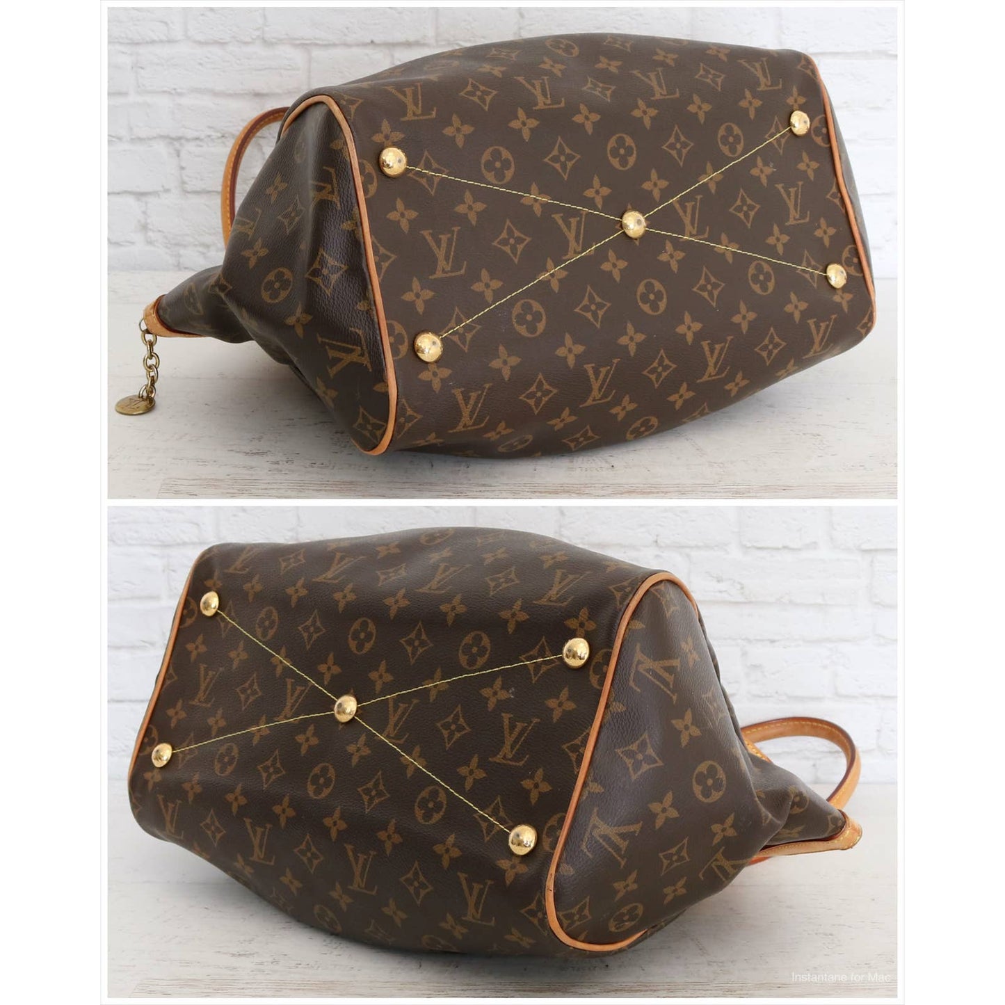 Louis Vuitton Tivoli GM Monogram Shoulder Bag Large Tote