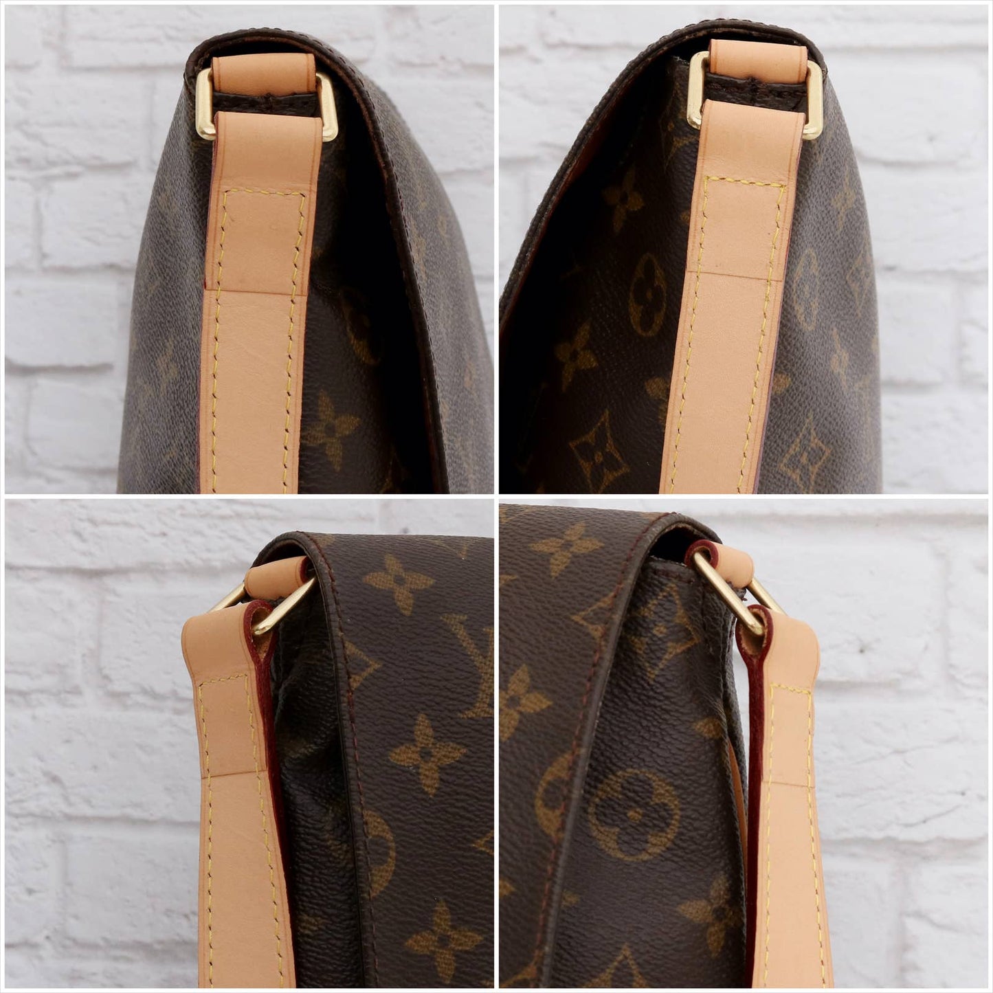 Louis Vuitton Musette Large Crossbody Shoulder Bag