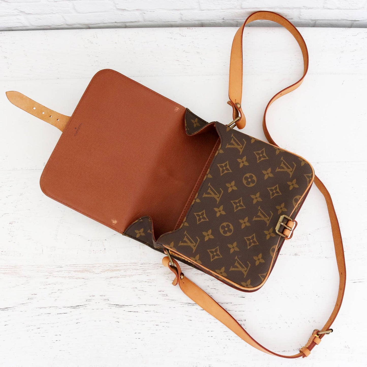 Louis Vuitton Cartouchiere MM Monogram Crossbody