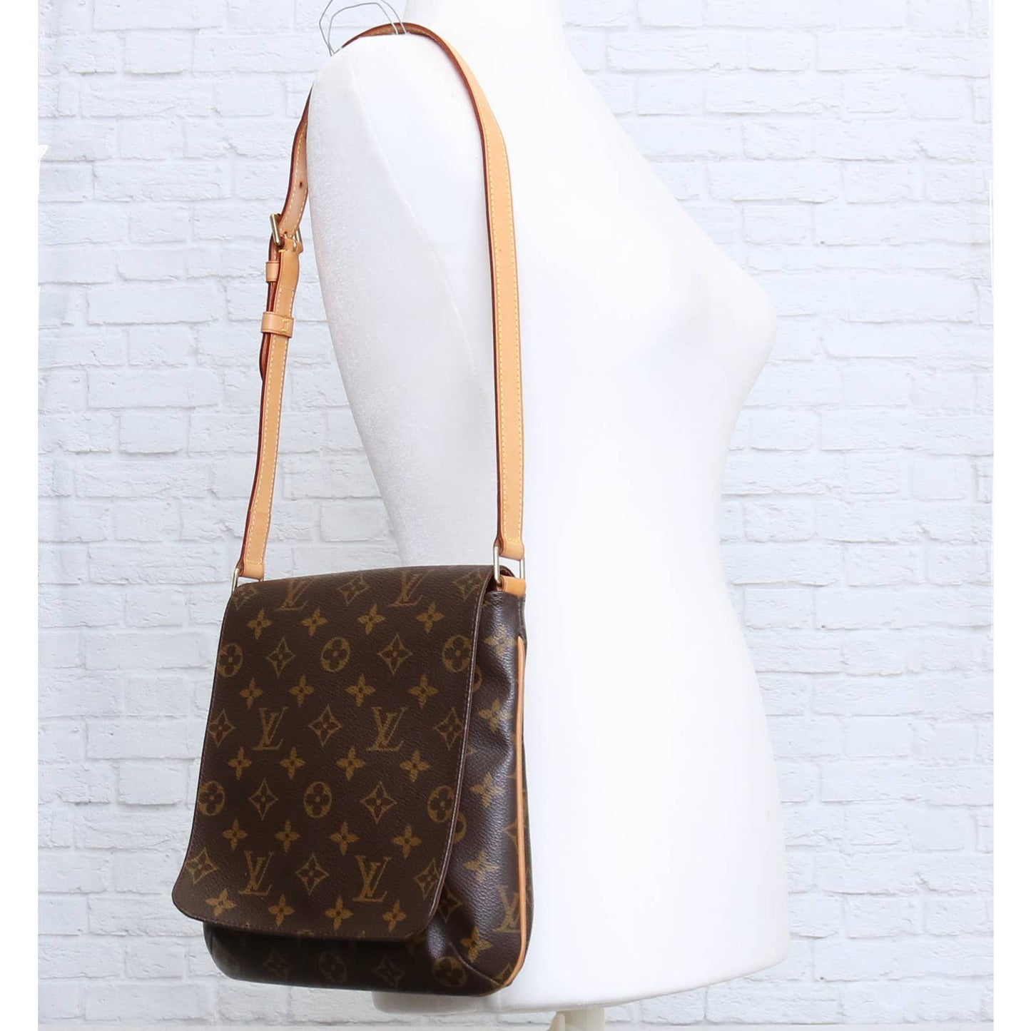 Louis Vuitton Musette Salsa PM Monogram Shoulder Bag with Box & Dust Bag