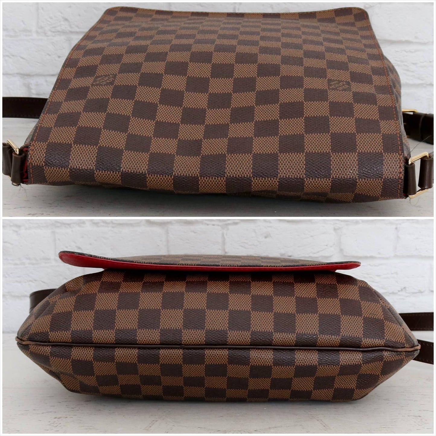 Louis Vuitton Musette GM Damier Ebene Large Crossbody