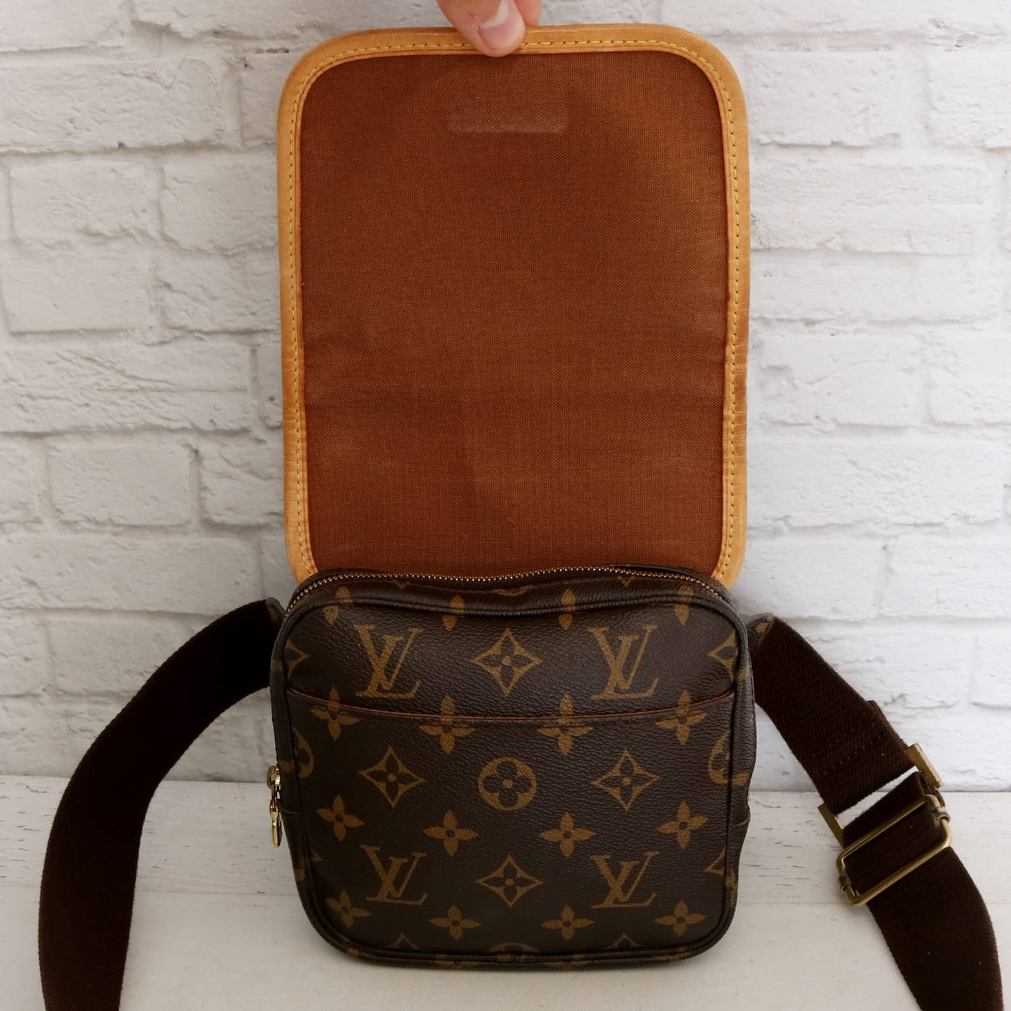 Louis Vuitton Bosphore Bum Bag Monogram Belt Waist Purse