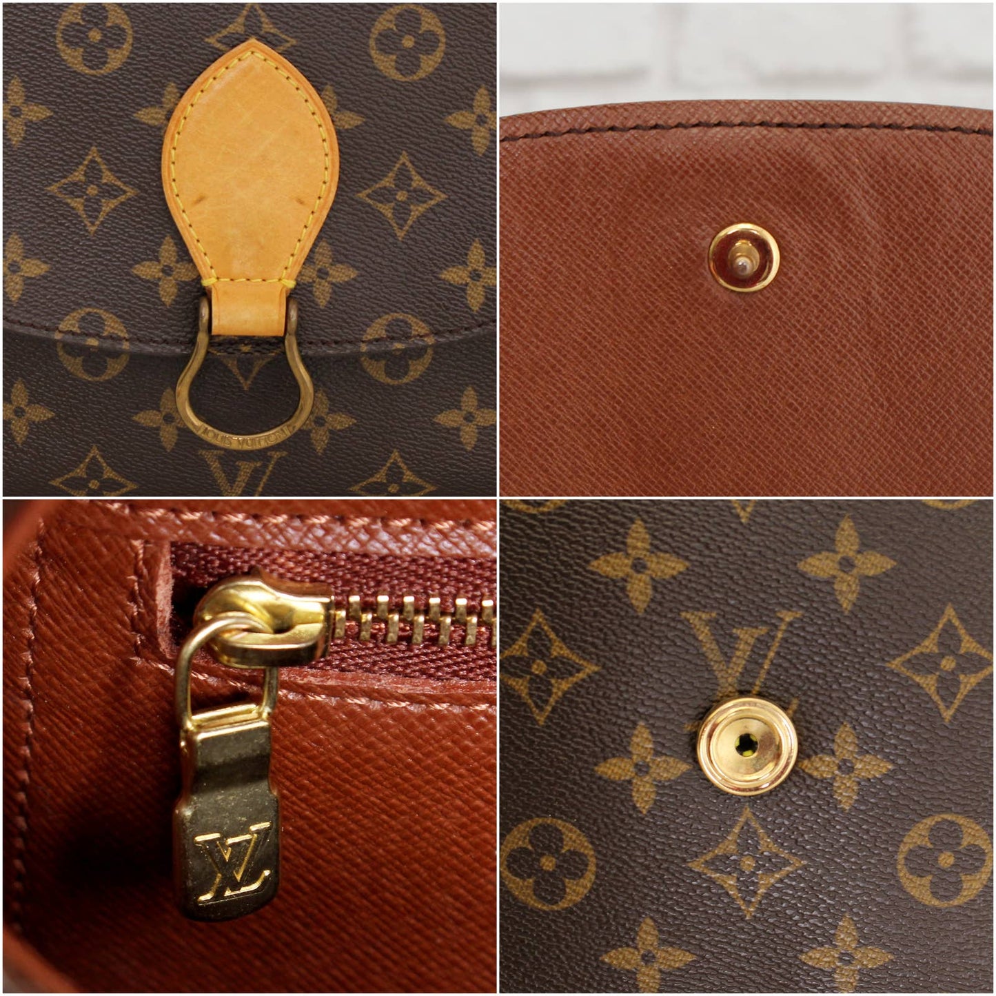 Louis Vuitton Saint Cloud GM Monogram Crossbody & Shoulder Bag