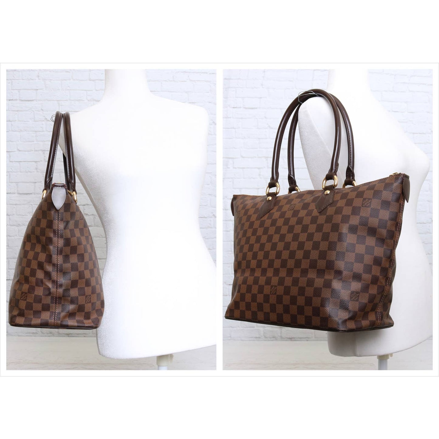 Louis Vuitton Saleya MM Damier Ebene Tote