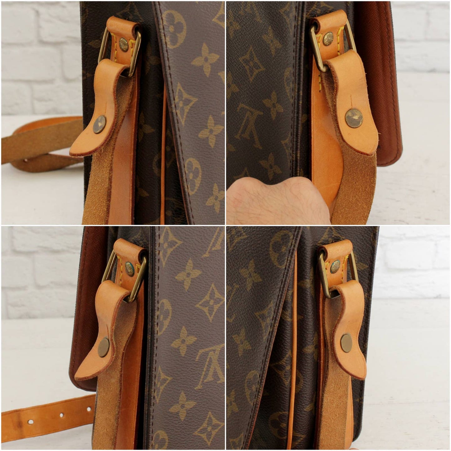 Louis Vuitton Cartouchiere GM Monogram Crossbody