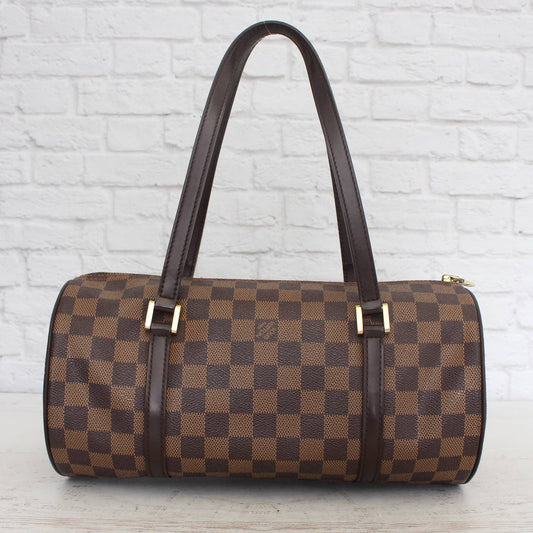 Louis Vuitton Papillon 30 Damier Ebene Shoulder Bag