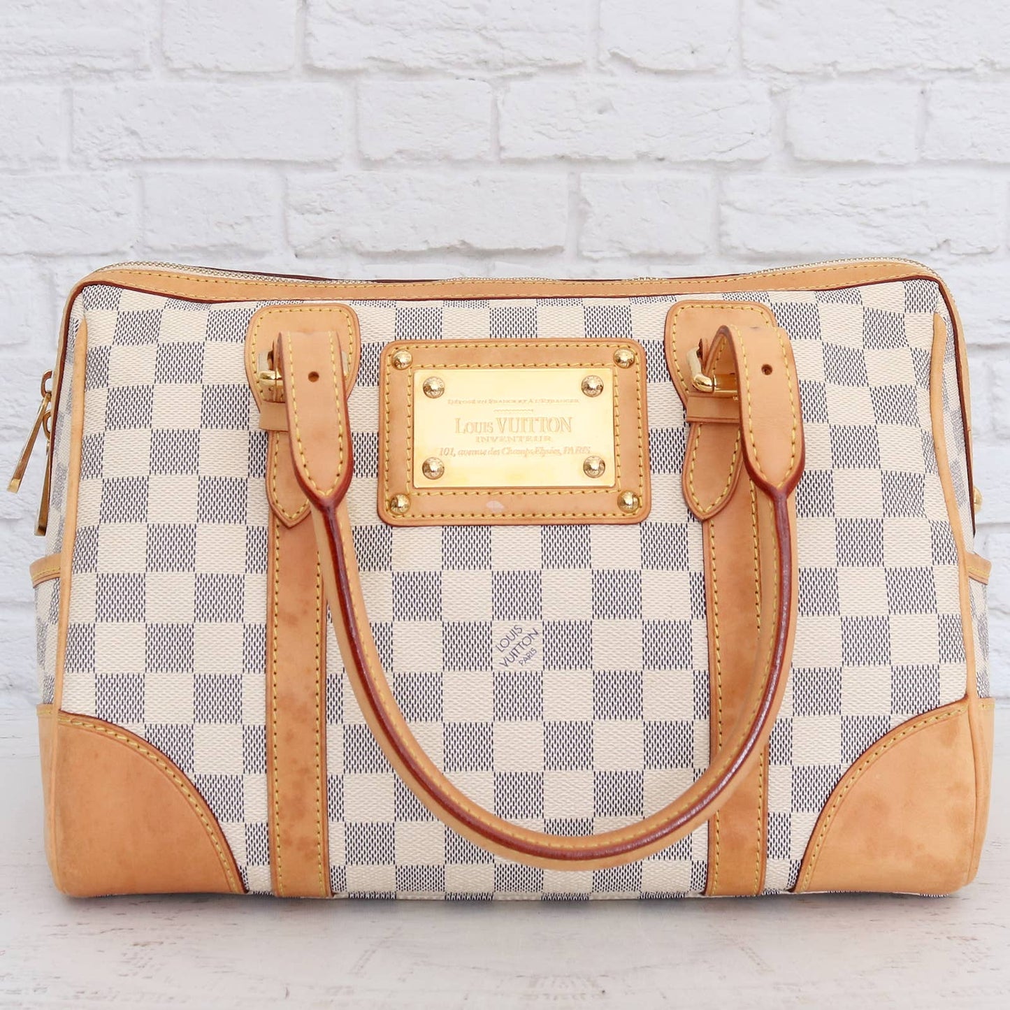 Louis Vuitton Berkeley Damier Azur Tote