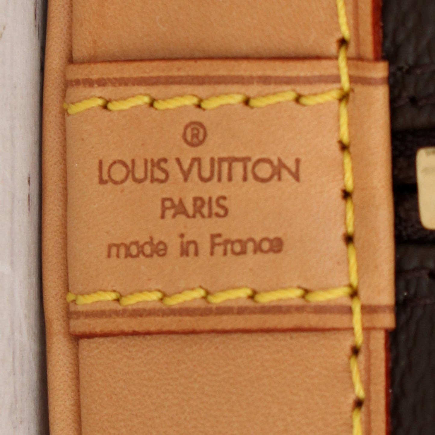 Louis Vuitton Alma MM Monogram Satchel