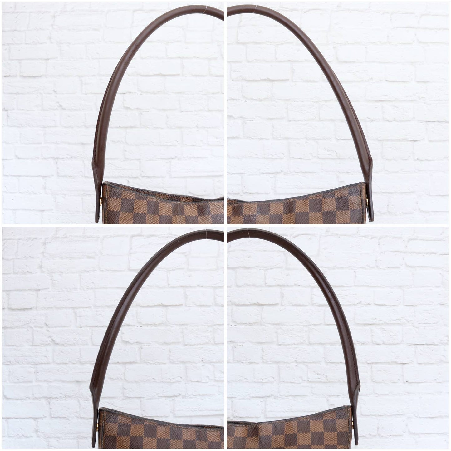 Louis Vuitton Looping GM Damier Ebene Tote Shoulder Bag