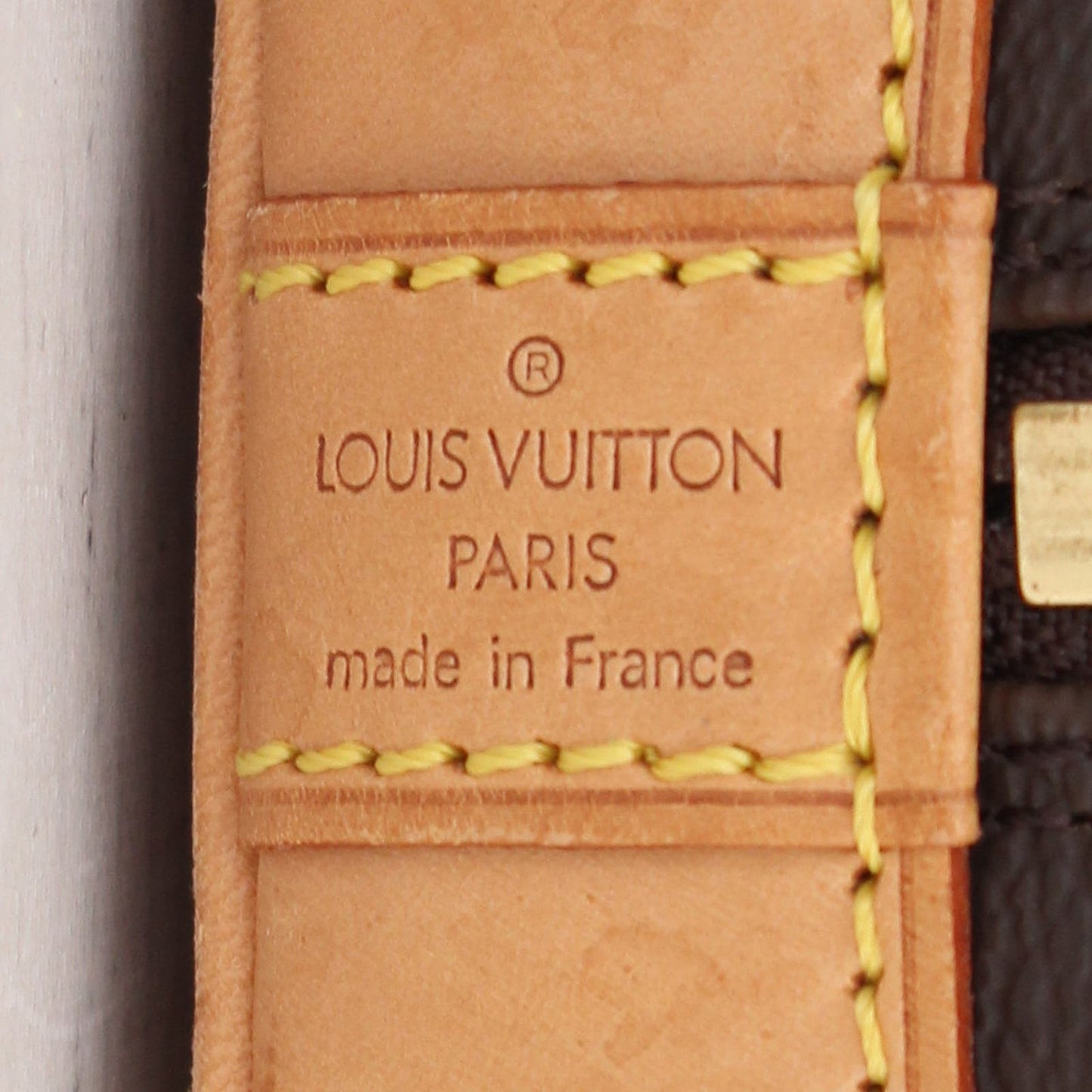 Louis Vuitton Alma MM Monogram Satchel