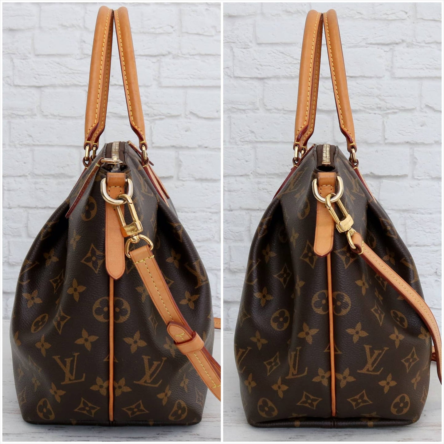 Louis Vuitton Turenne MM Monogram Crossbody & Satchel