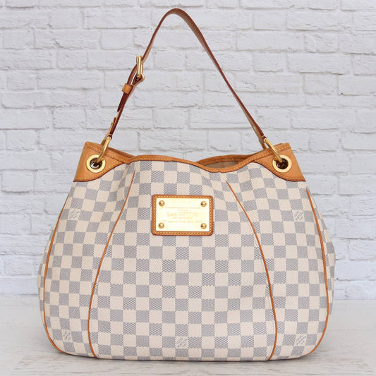 Louis Vuitton Galliera PM Damier Azur Shoulder Bag