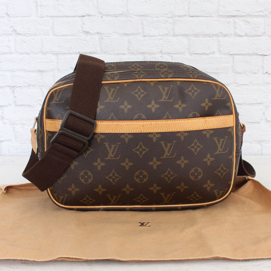 Louis Vuitton Reporter PM Monogram Crossbody & Shoulder Bag