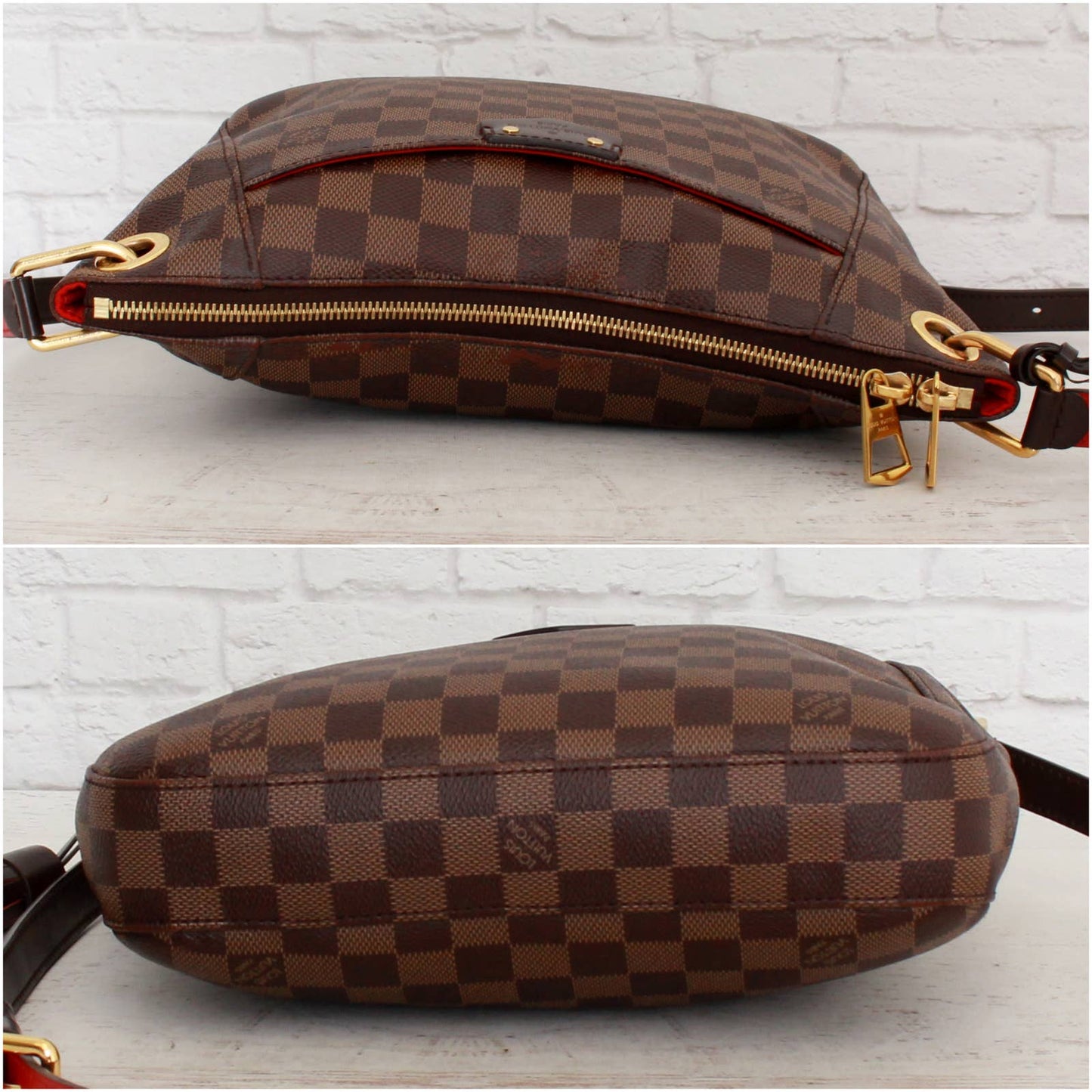 Louis Vuitton South Bank Besace Damier Ebene Crossbody