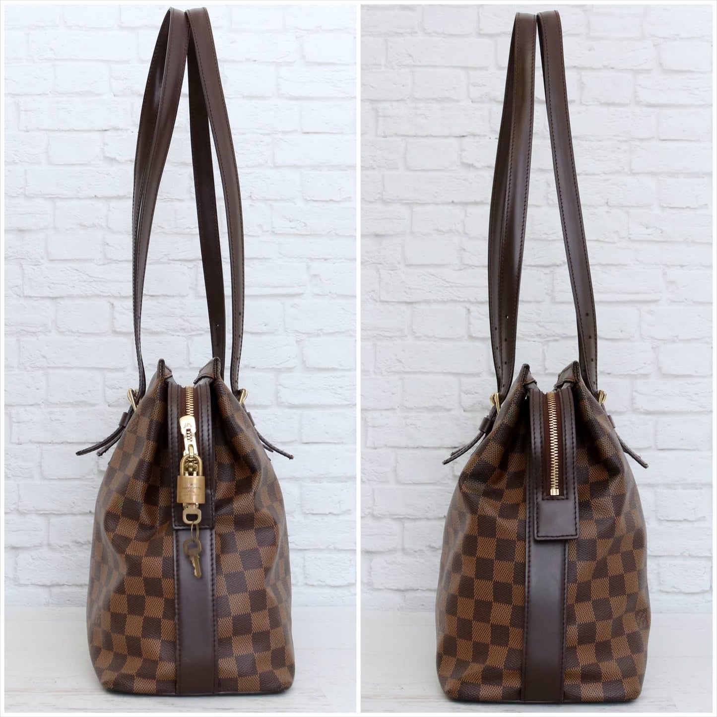 Louis Vuitton Chelsea Damier Ebene Shoulder Bag