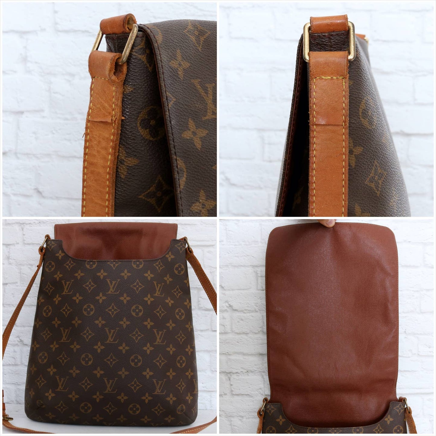 Louis Vuitton Musette GM Large Monogram Crossbody & Shoulder Bag