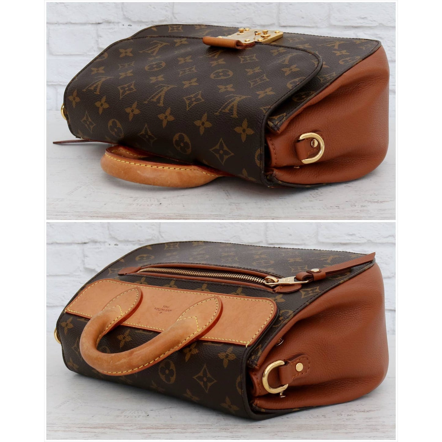 Louis Vuitton Eden PM Aurore Monogram Shoulder Bag