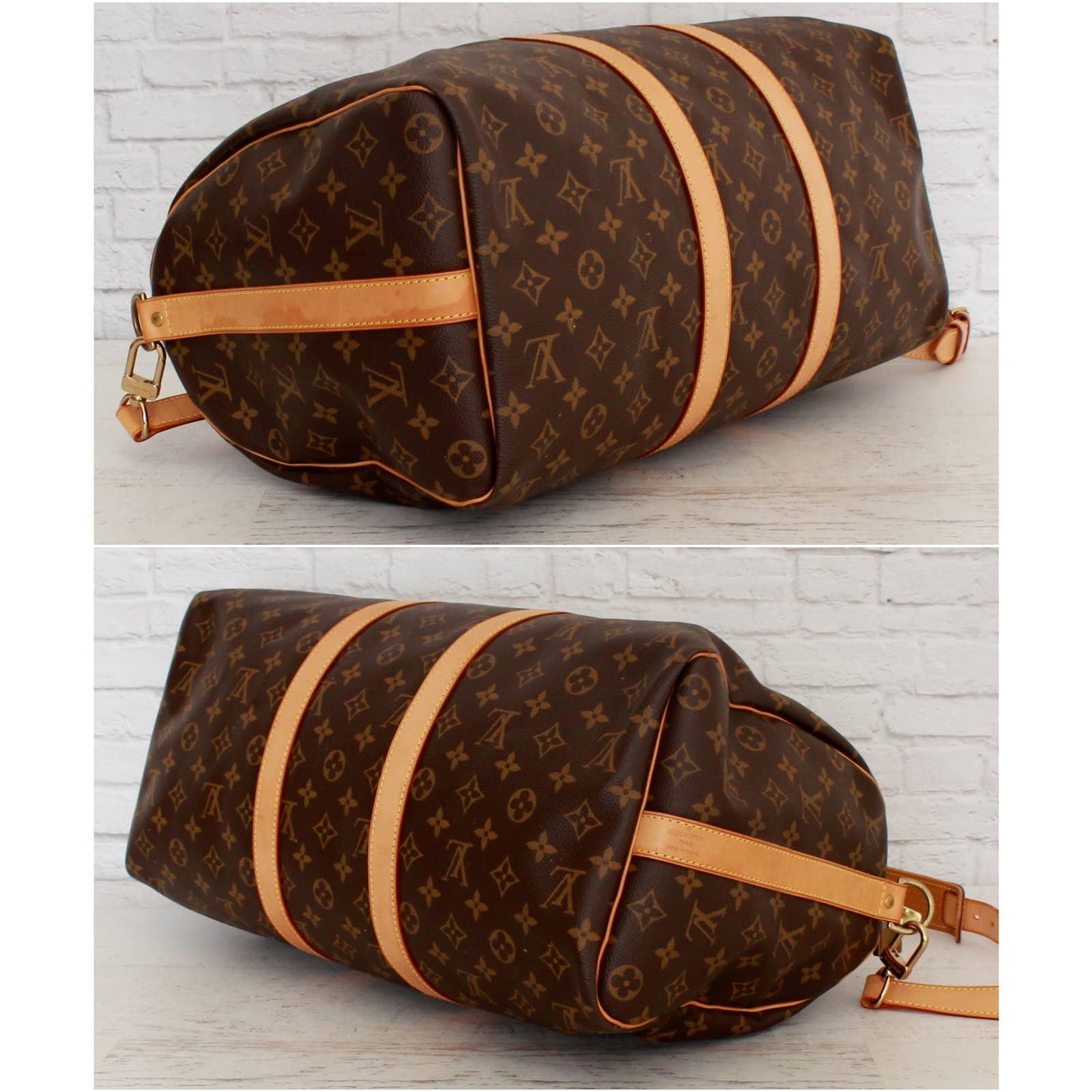 Louis Vuitton Keepall Bandouliere 45 Monogram Duffle Bag