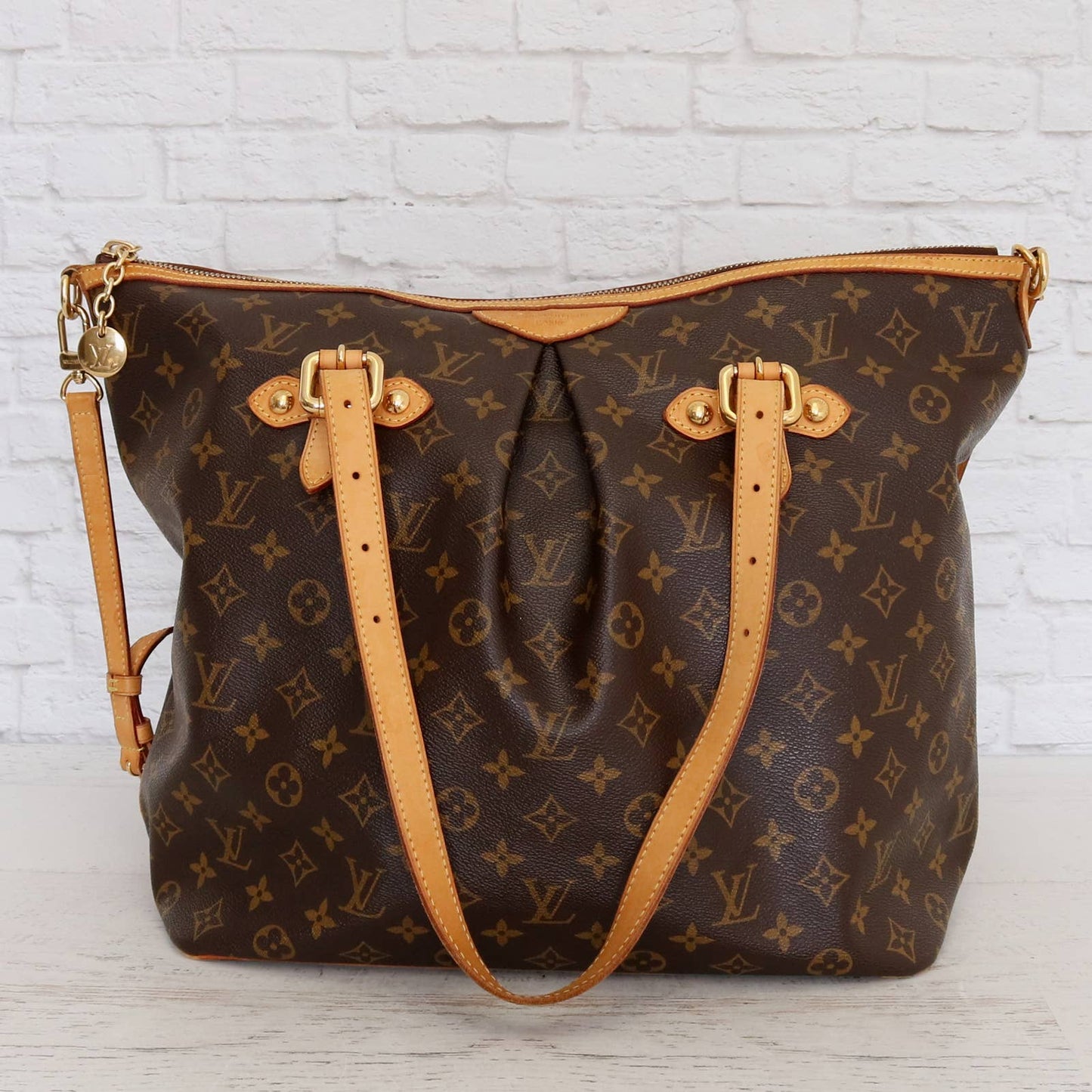 Louis Vuitton Palermo GM Monogram Large Shoulder Bag Crossbody