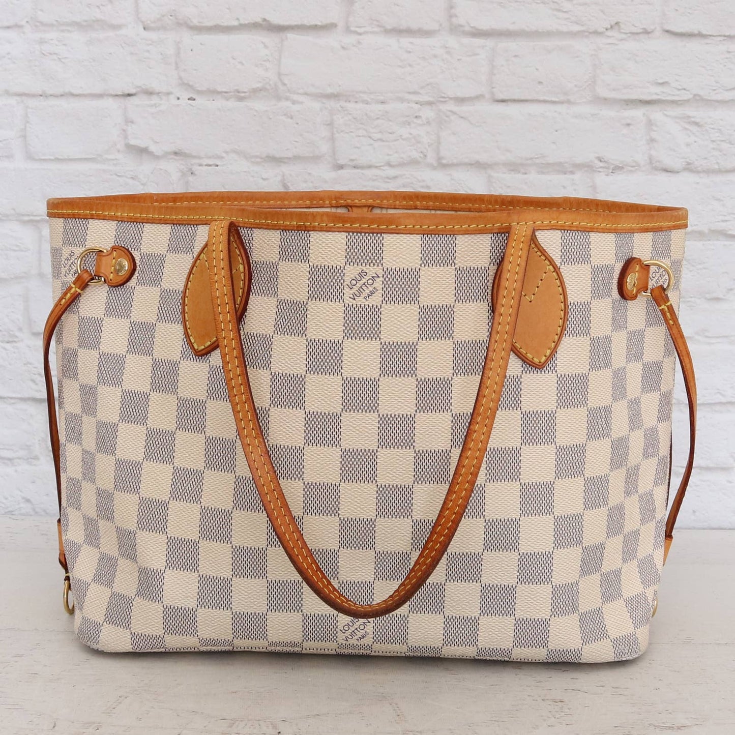 Louis Vuitton Neverfull PM Damier Azur Small Tote