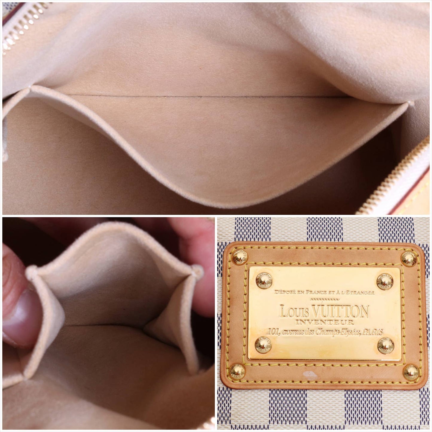 Louis Vuitton Berkeley Damier Azur Tote