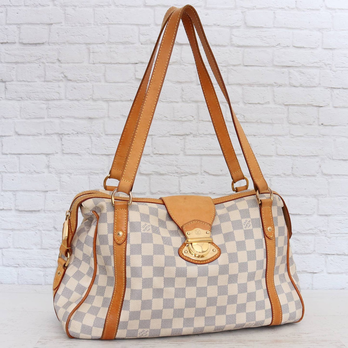 Louis Vuitton Stresa PM Damier Azur Shoulder Bag