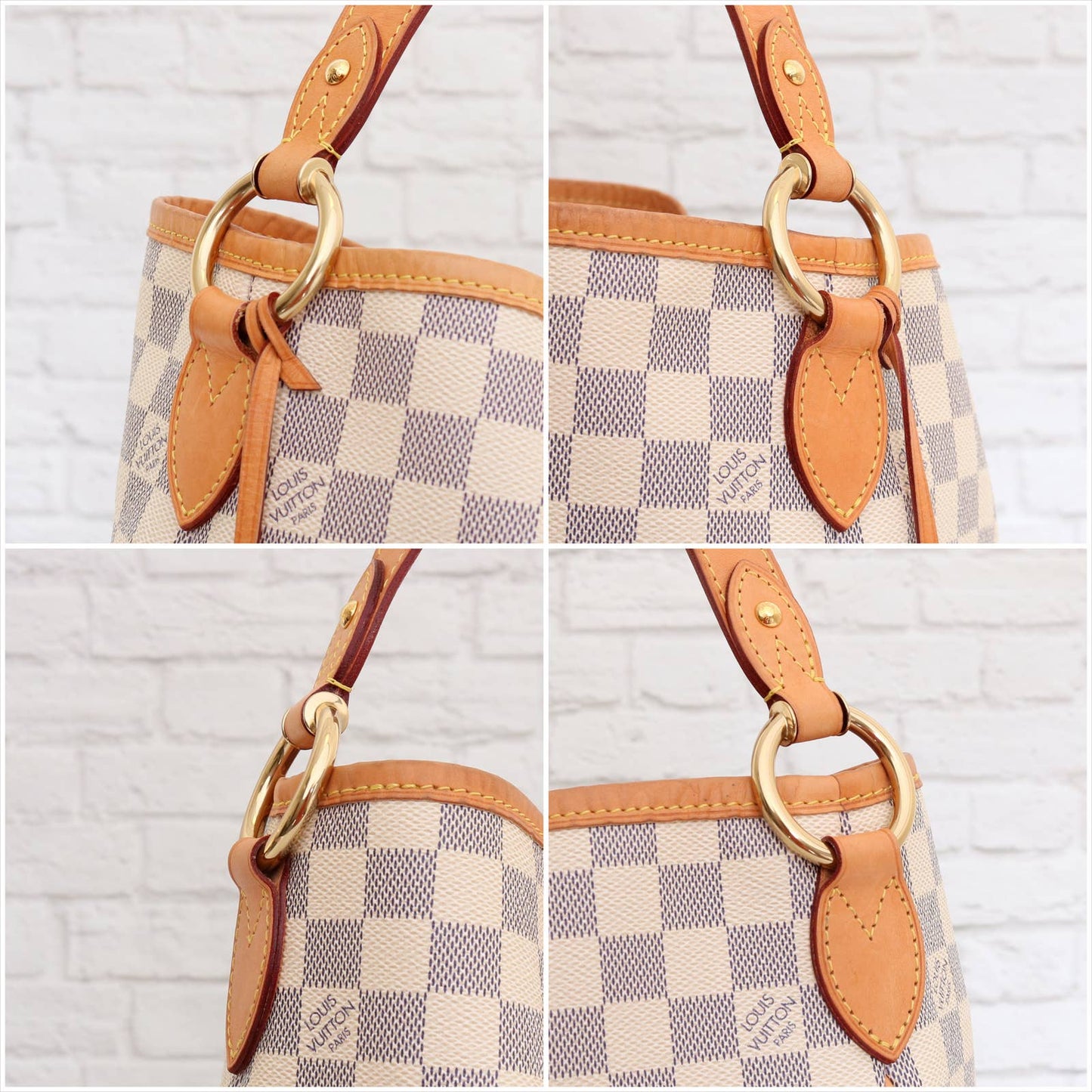 Louis Vuitton Delightful PM Damier Azur Tote