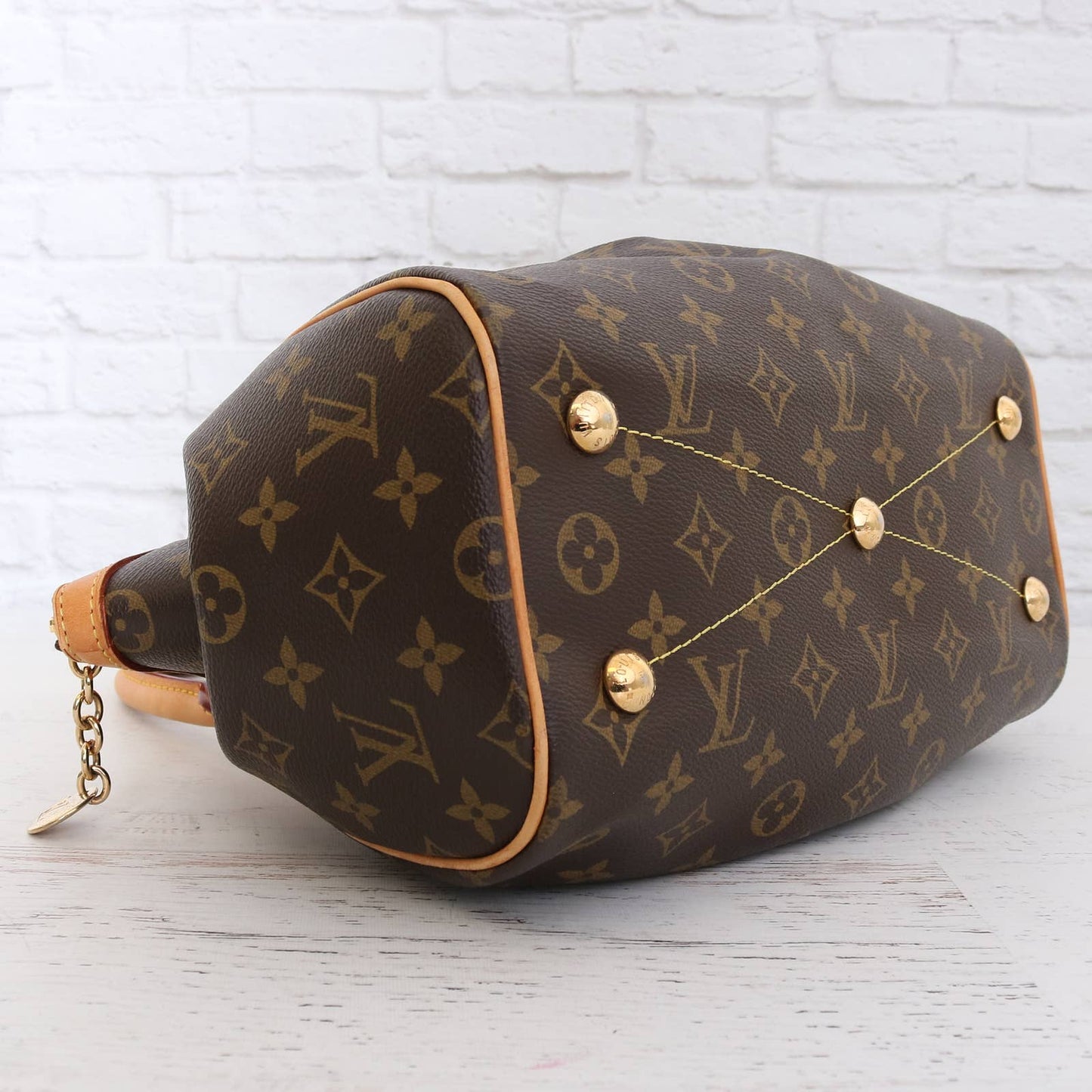 Louis Vuitton Tivoli PM Monogram Satchel with Dust Bag & Box