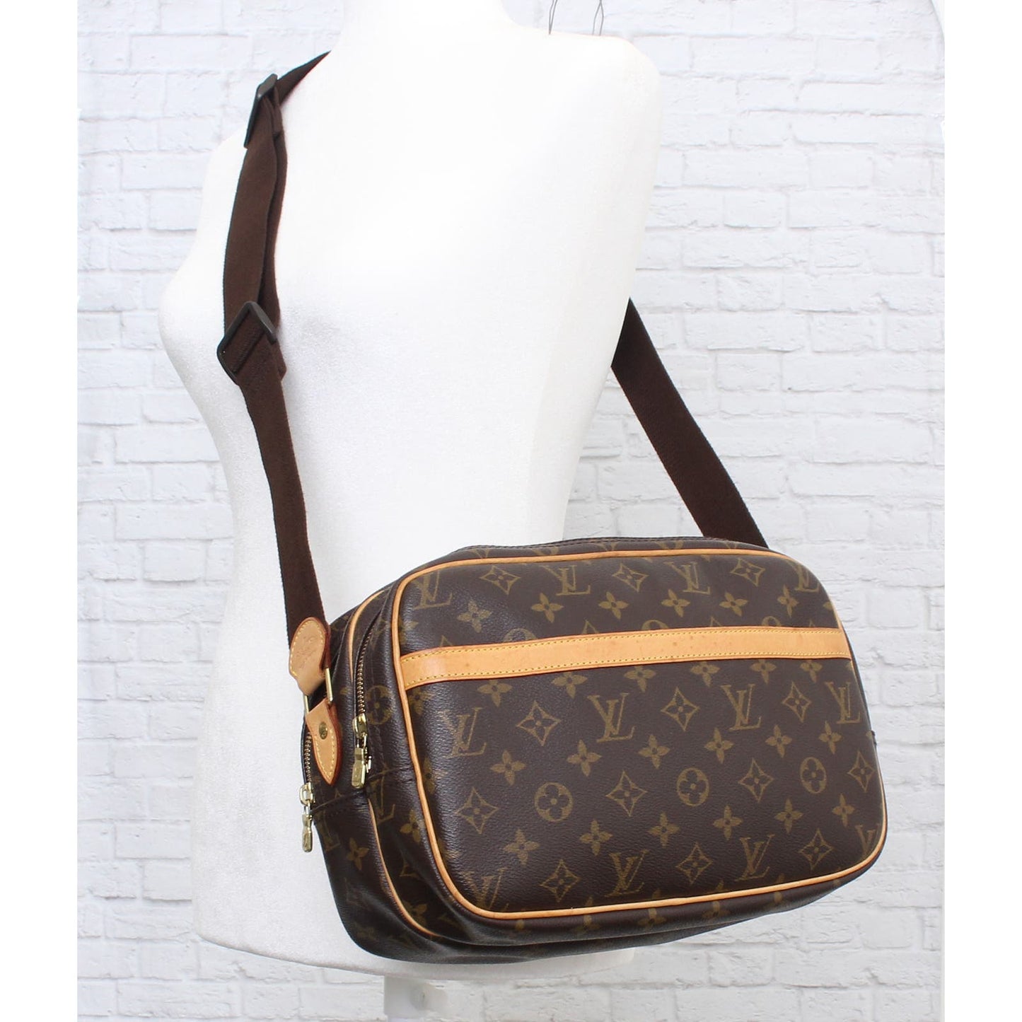 Louis Vuitton Reporter PM Monogram Crossbody & Shoulder Bag