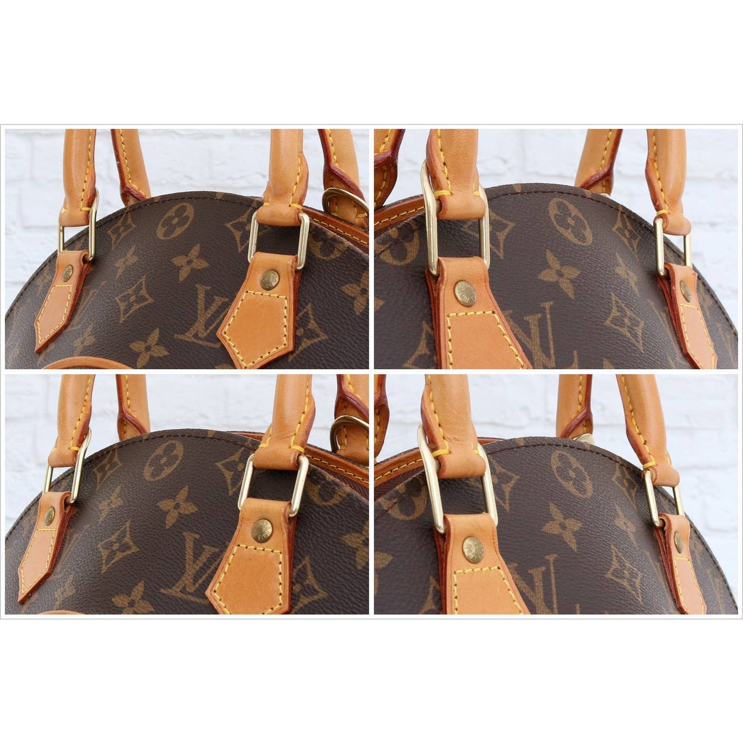 Louis Vuitton Ellipse MM Monogram Satchel