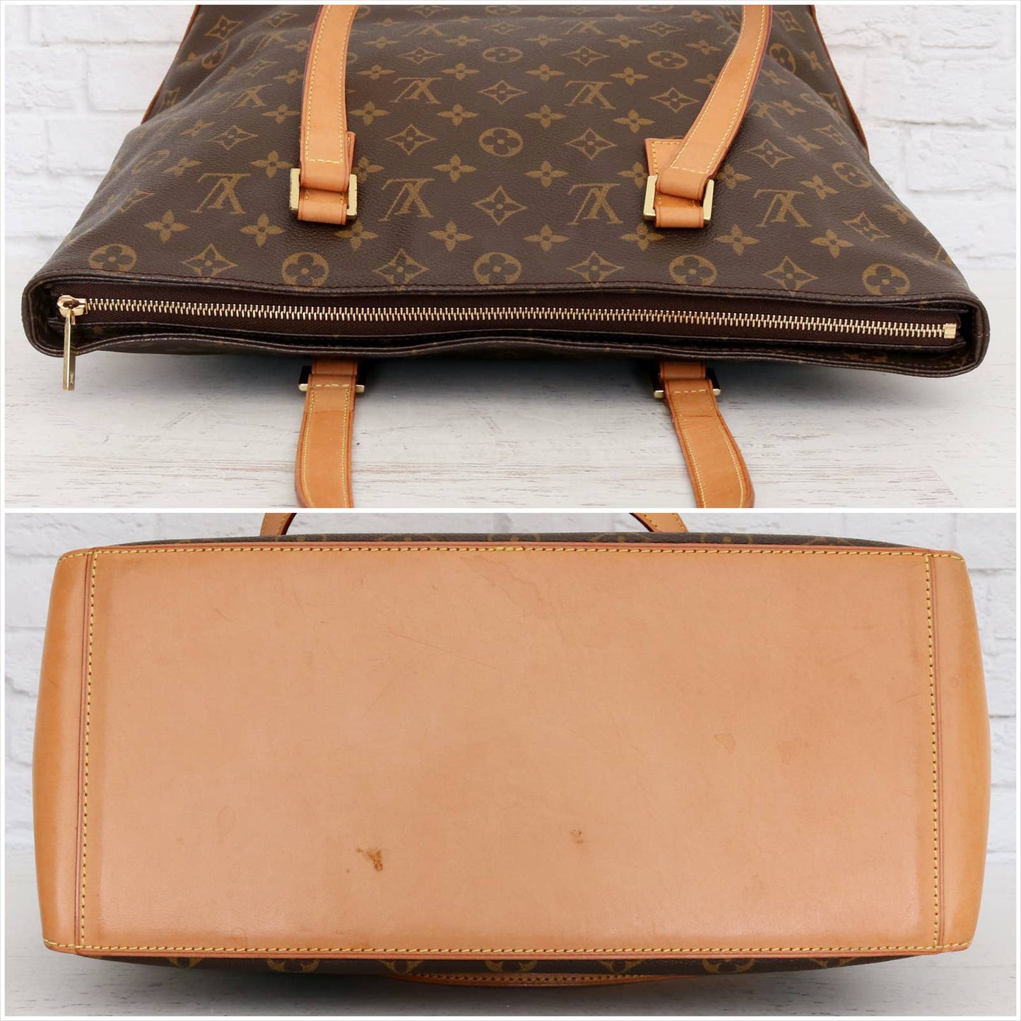 Louis Vuitton Cabas Mezzo Large Monogram Tote