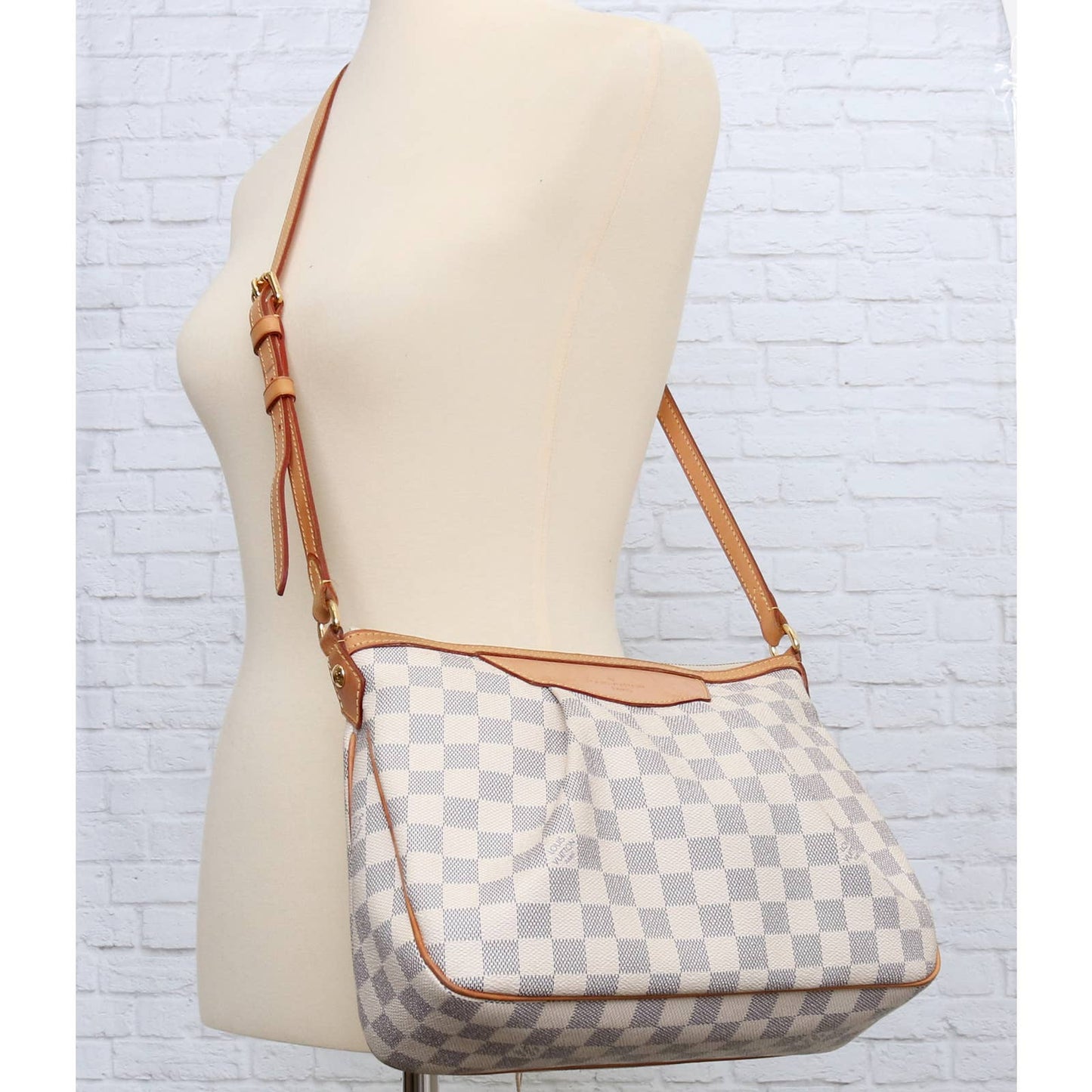 Louis Vuitton Siracusa PM Damier Azur Crossbody