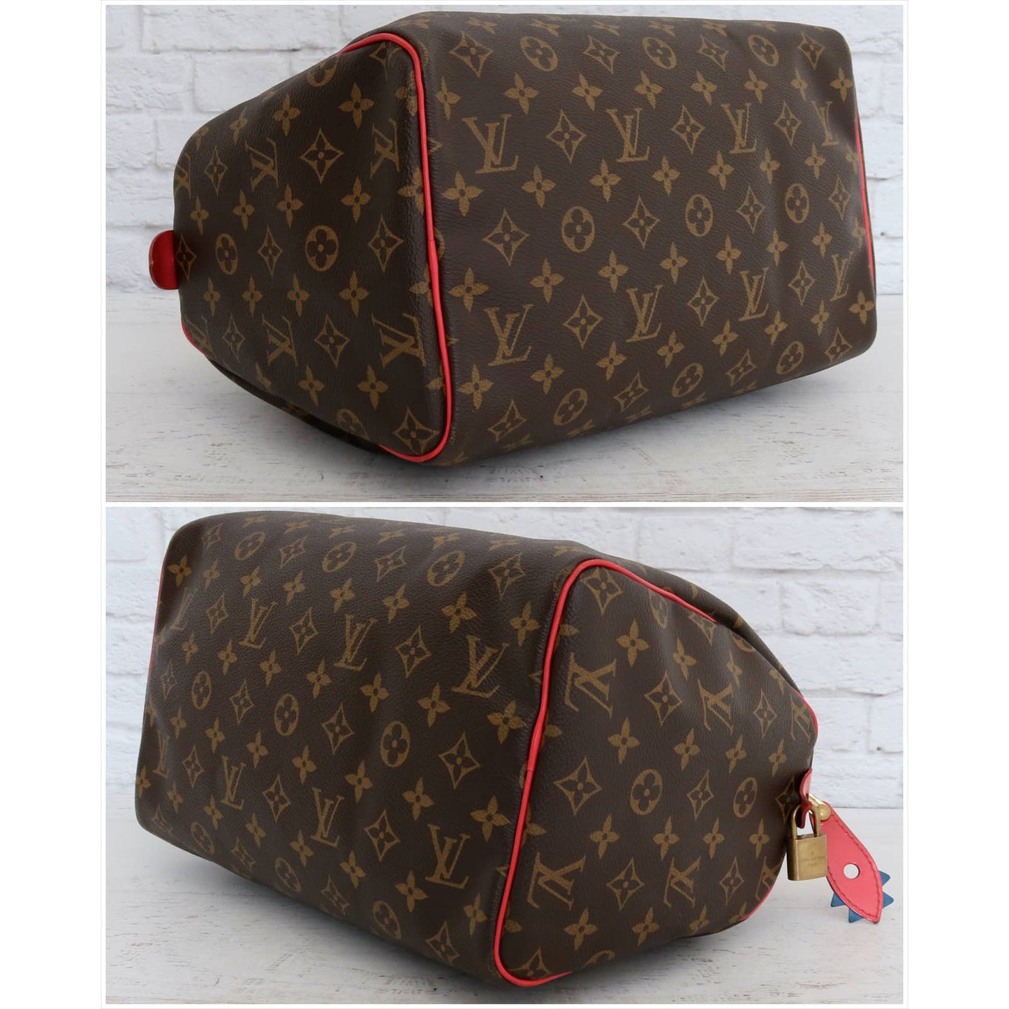 Louis Vuitton Totem Speedy 30 Monogram RARE Satchel