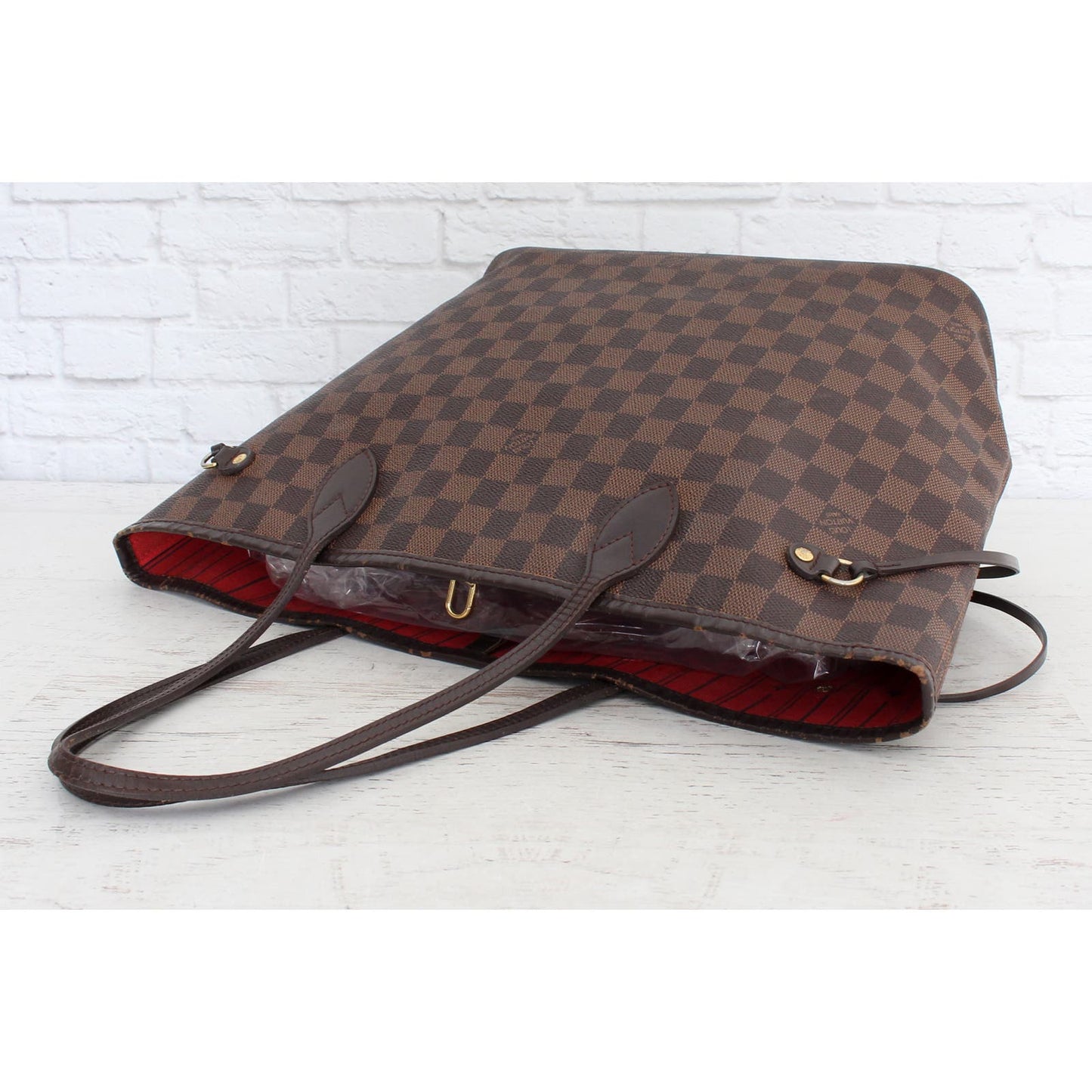 Louis Vuitton Neverfull MM Damier Ebene Tote