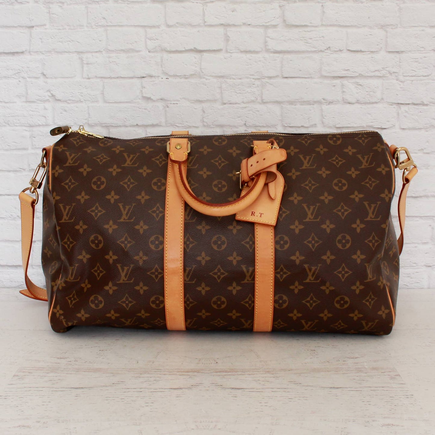 Louis Vuitton Keepall Bandouliere 45 Monogram Duffle Bag